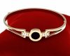 BRACELET GOLD CELEBRITY NEREZOVÁ OCEL