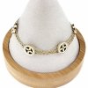 BRACELET GOLD CELEBRITY NEREZOVÁ OCEL