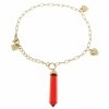 BRACELET GOLD CELEBRITY NEREZOVÁ OCEL