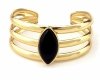 BRACELET GOLD CELEBRITY NEREZOVÁ OCEL