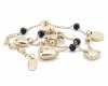 BRACELET GOLD CELEBRITY NEREZOVÁ OCEL