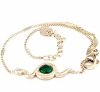 BRACELET GOLD CELEBRITY NEREZOVÁ OCEL