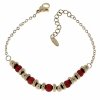BRACELET GOLD CELEBRITY NEREZOVÁ OCEL
