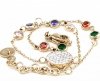 BRACELET GOLD CELEBRITY NEREZOVÁ OCEL