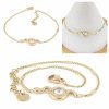 BRACELET GOLD CELEBRITY NEREZOVÁ OCEL