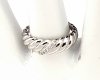 Goldring 18,60 mm. vergoldete Verlobung Xuping