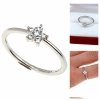 Goldring 18,60 mm. vergoldete Verlobung Xuping
