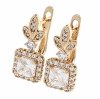 exklusive swarovski vergoldete ohrringe