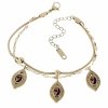 ARMBAND GOLD CELEBRITY EDELSTAHL
