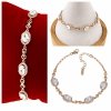 Armband aus 18 Karat vergoldetem Gold