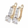 exklusive swarovski vergoldete ohrringe