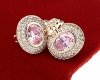 exklusive swarovski vergoldete ohrringe