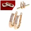exklusive swarovski vergoldete ohrringe