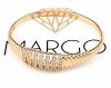 Armband aus 18 Karat vergoldetem Gold