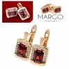 exklusive swarovski vergoldete ohrringe