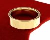 Ring 19,00 mm, goldener Edelstahl