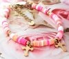 ARMBAND GOLD CELEBRITY EDELSTAHL