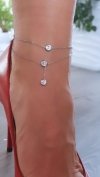 ARMBAND, SILBER CELEBRITY EDELSTAHL
