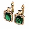 exklusive swarovski vergoldete ohrringe