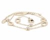 ARMBAND GOLD CELEBRITY EDELSTAHL