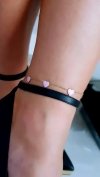 ARMBAND GOLD CELEBRITY EDELSTAHL