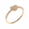 Goldring 18,60 mm. vergoldete Verlobung Xuping