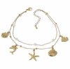 ARMBAND GOLD CELEBRITY EDELSTAHL