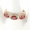 Goldring 17,30 mm. vergoldete Verlobung Xuping
