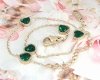 ARMBAND GOLD CELEBRITY EDELSTAHL