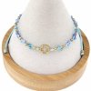 GOLDENES ARMBAND MIT EDELSTAHL