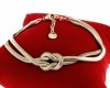 ARMBAND GOLD CELEBRITY EDELSTAHL