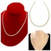 Goldene Kette Celebrity Vergoldete Halskette 14K XUPING