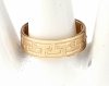 Goldring 18,60 mm. vergoldete Verlobung Xuping