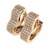 exklusive swarovski vergoldete ohrringe