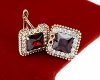 exklusive swarovski vergoldete ohrringe