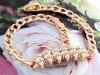 Armband aus 18 Karat vergoldetem Gold
