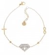 ARMBAND GOLD CELEBRITY EDELSTAHL