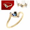 Ring 19,00 mm, goldener Edelstahl