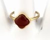Ring 19,00 mm, goldener Edelstahl