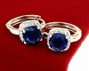 exklusive swarovski vergoldete ohrringe