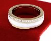 Ring 19,00 mm, goldener Edelstahl