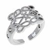 Goldring 17,00 mm. vergoldete Verlobung Xuping