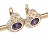 exklusive swarovski vergoldete ohrringe
