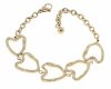 ARMBAND GOLD CELEBRITY EDELSTAHL