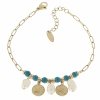 ARMBAND GOLD CELEBRITY EDELSTAHL