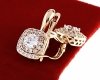 exklusive swarovski vergoldete ohrringe