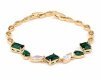 Armband aus 18 Karat vergoldetem Gold