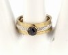 Ring 19,00 mm, goldener Edelstahl