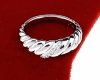 Goldring 18,60 mm. vergoldete Verlobung Xuping