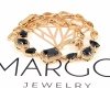 Armband aus 18 Karat vergoldetem Gold